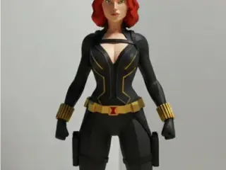 Viuva Negra - low poly