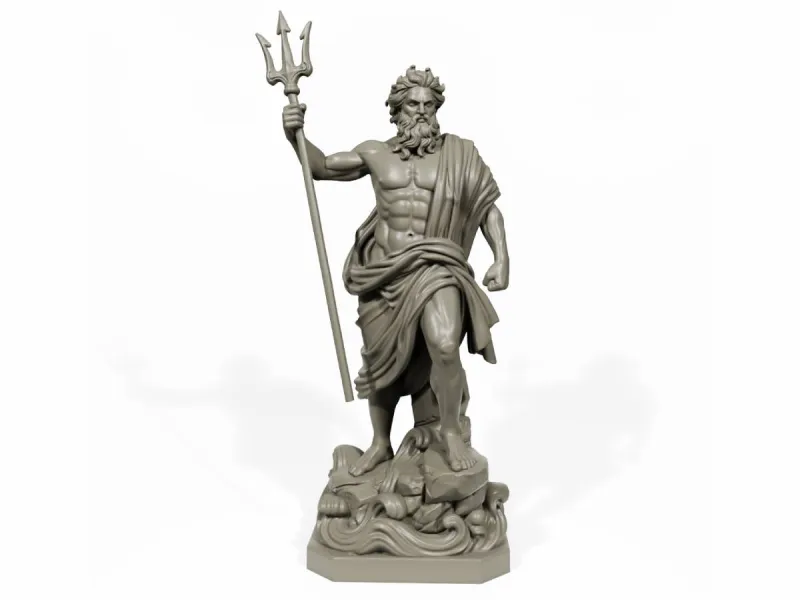 Poseidon Sculpture