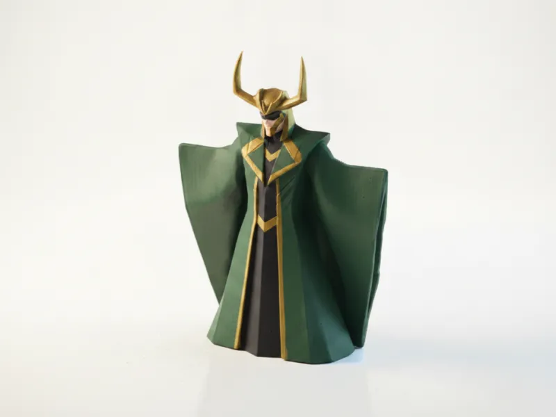 Geo Loki Figurine Marvel 3D Printable