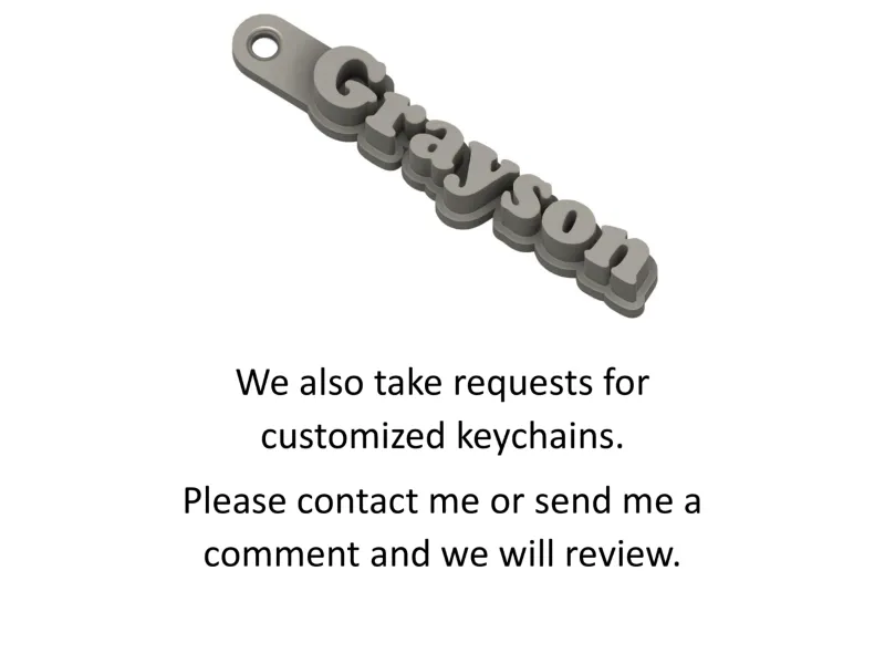 Grayson Keychain / Keyring