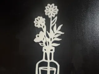 arte de pared florero 01