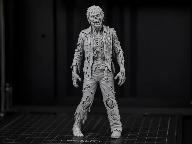 Realistische zombie – Gedetailleerde ondode figuur