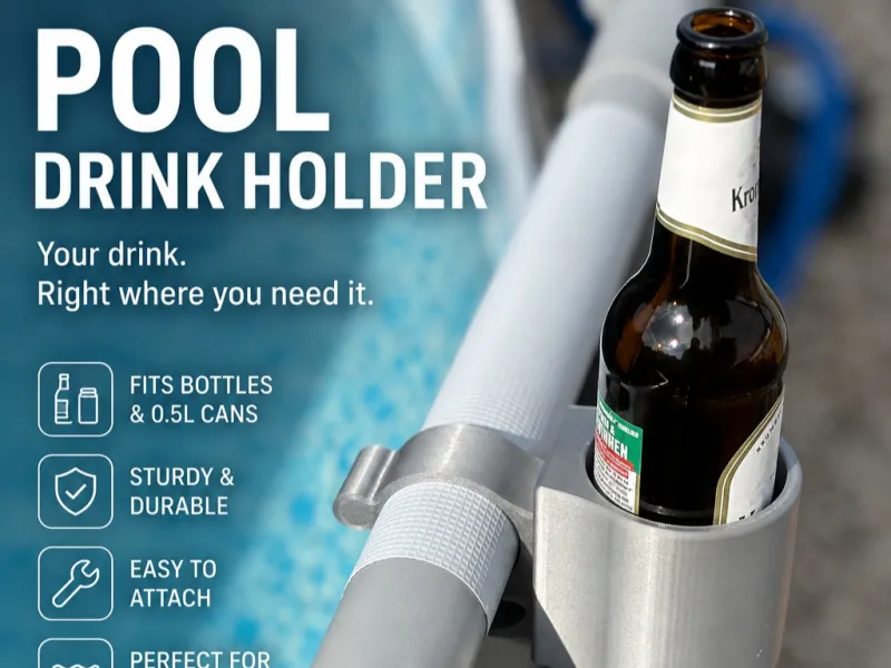 Soporte para bebidas de piscina