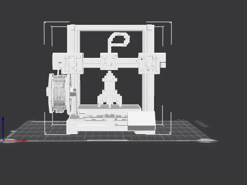 Pixel 3D Drucker by Timmilicius