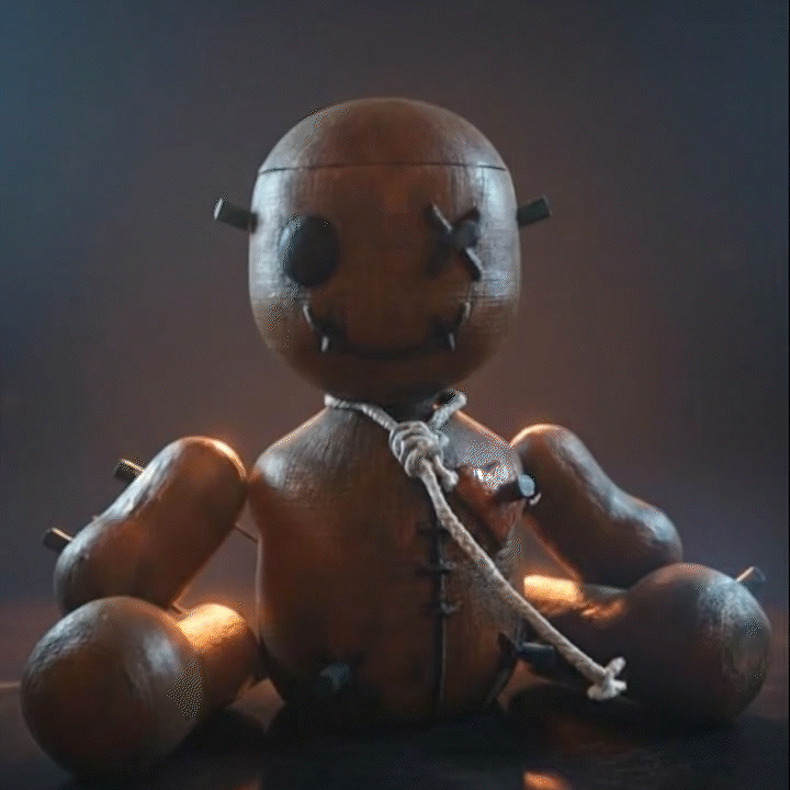 My Pocket Voodoo - Articulated Doll & Dual Candy Holder