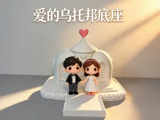 情人节专属 爱的乌托邦手办底座
