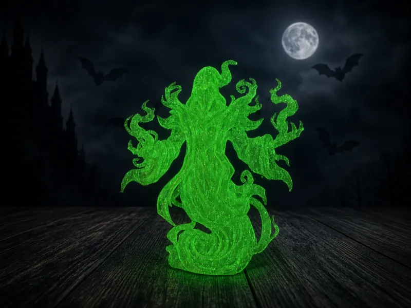 Le Fantôme Vert - Décoration d'Halloween