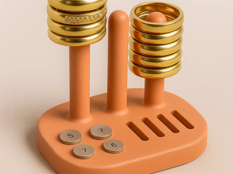 Cute Ring & Earring Organizer – 3D Printable Jewelry Stand