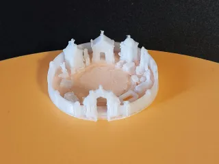 Gothic Graveyard Cemetery Diorama Base