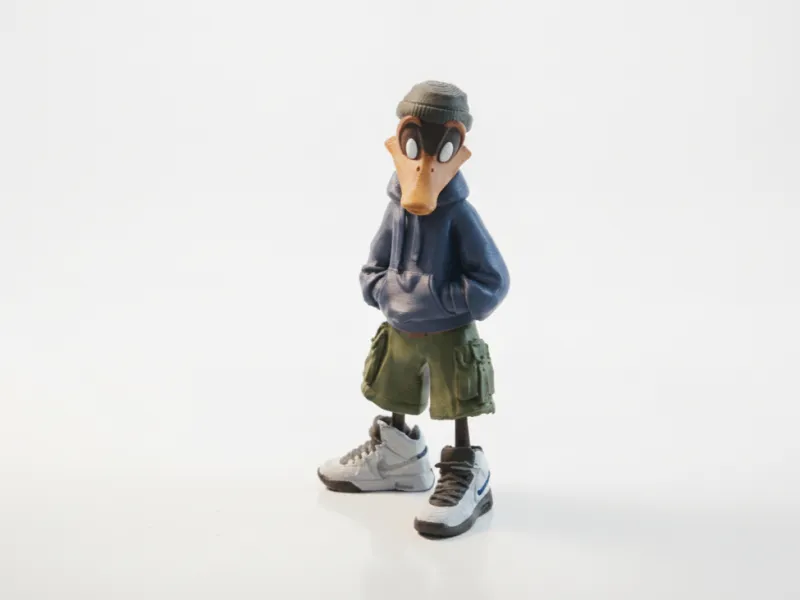 Donald Duck Figurine Cartoon Character 3D Printable
