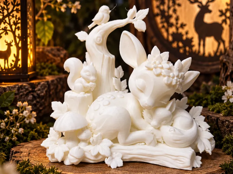 Enchanted Forest Friends – Baby Deer & Woodland Animals