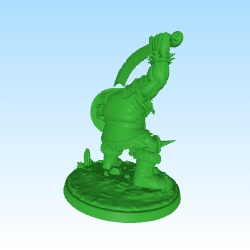 Fanart to oldhammer orc
