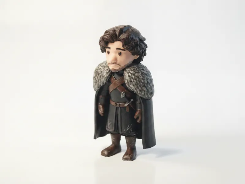 Jon Snow Figurine Game of Thrones 3D Printable