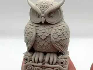 Ornamental Owl Figure