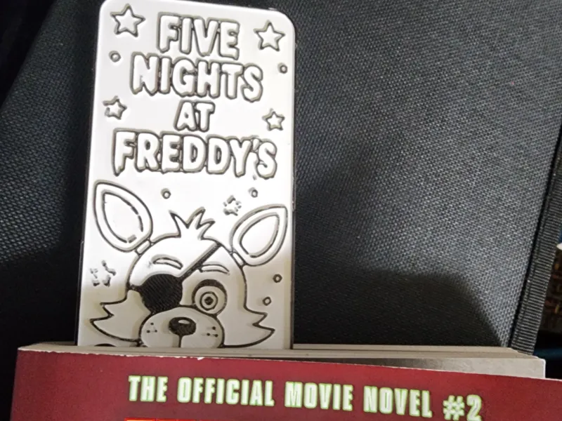 Segnalibro di Foxy di Five Nights at Freddy's