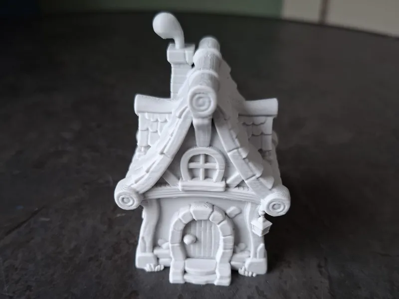 Verzaubertes Feen-/Zwergenhäuschen-Miniatur