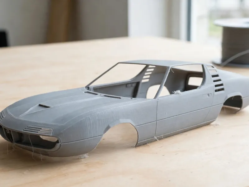 Carrosserie de voiture de sport classique Alfa Romeo Montreal – Imprimable en 3D