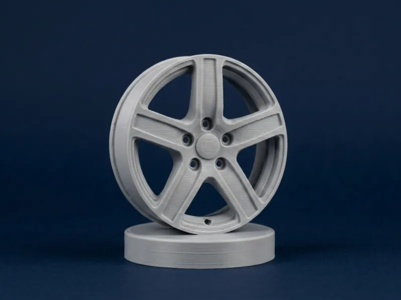 Autovelgdisplay - 3D-model voor autodecoratie