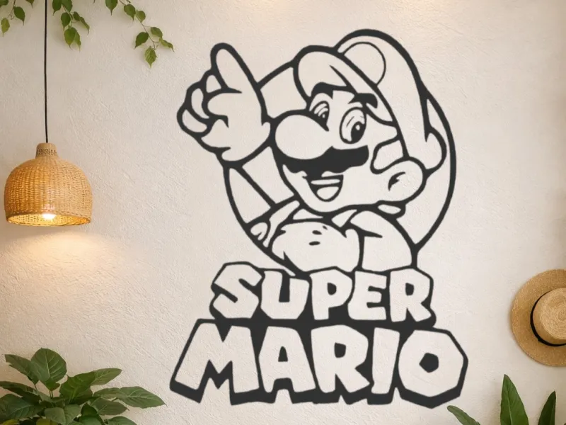 silhouet supermario