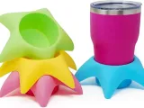 Star-shaped beach cup holder-0
