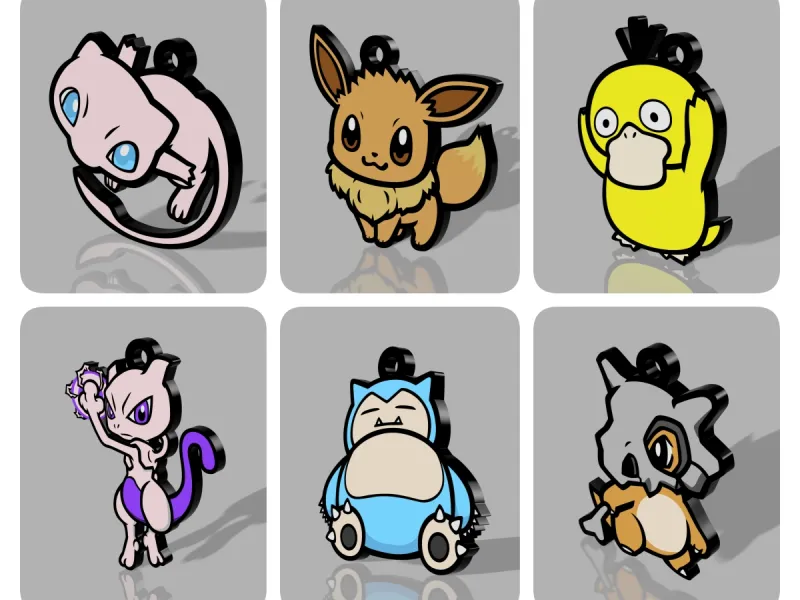 Llavero de Psyduck de Pokémon