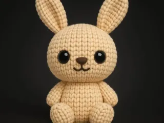 knitted bunny