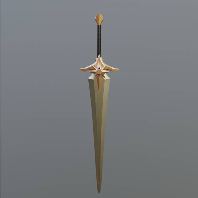 The Chrysos Heirs Phainon sword