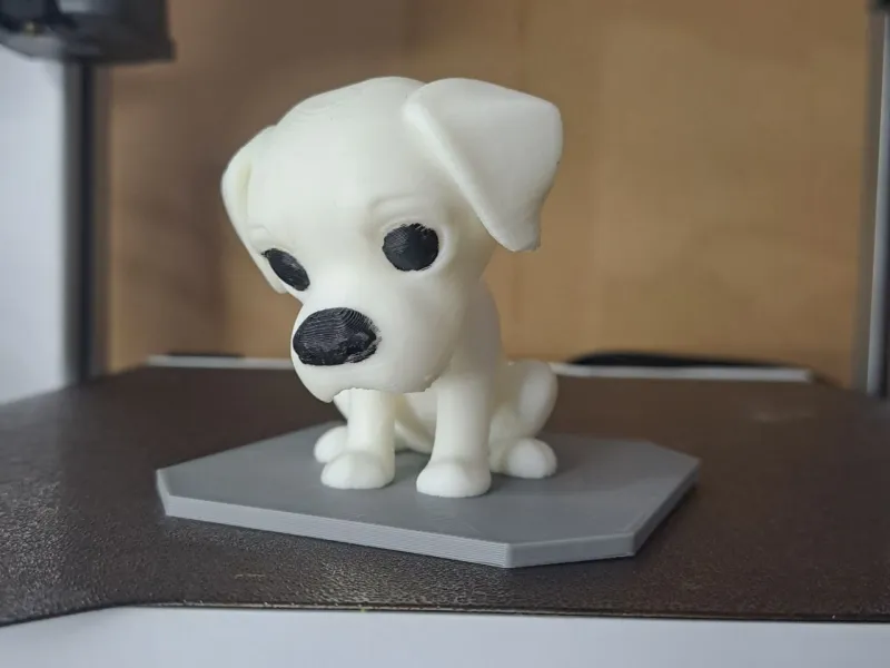 Boxer dog bubble head toy