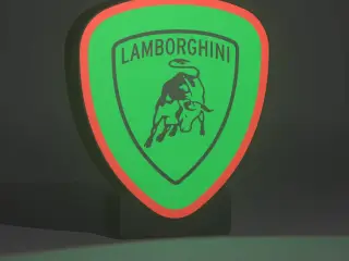 Lamborghini Logo LightBox