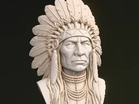 Busto Indio01