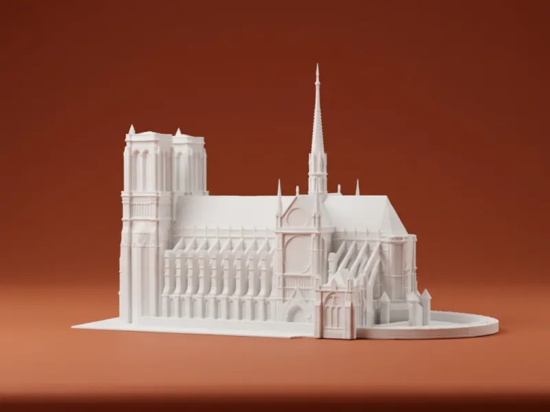 Kathedrale Notre-Dame de Paris – 3D-Modell