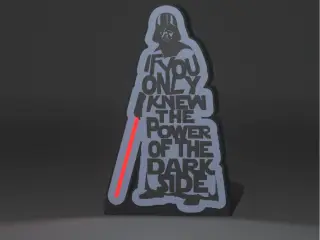 Lightbox Star Wars, The Dark Side