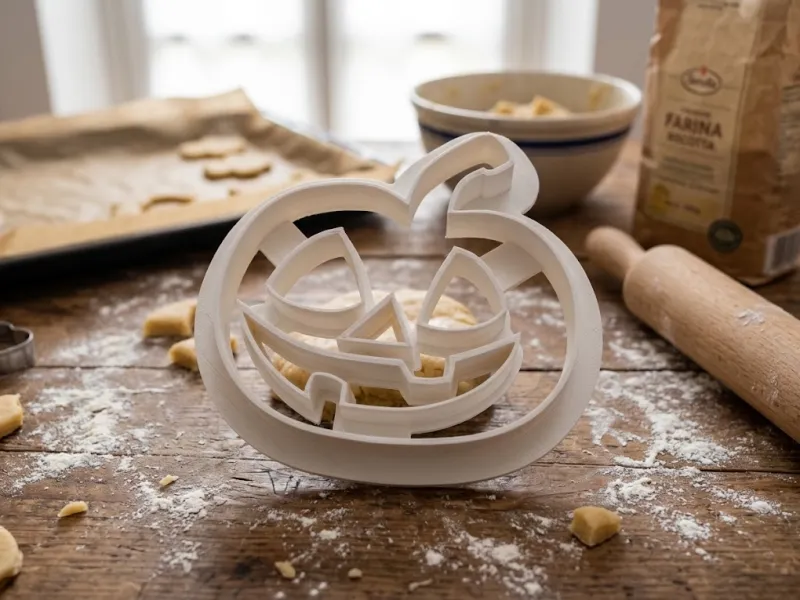 Zucca Jack-o'-Lantern: Tagliabiscotti
