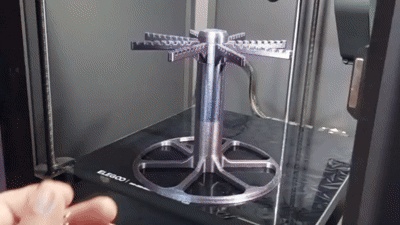 Rotary Carousel Keychain Stand