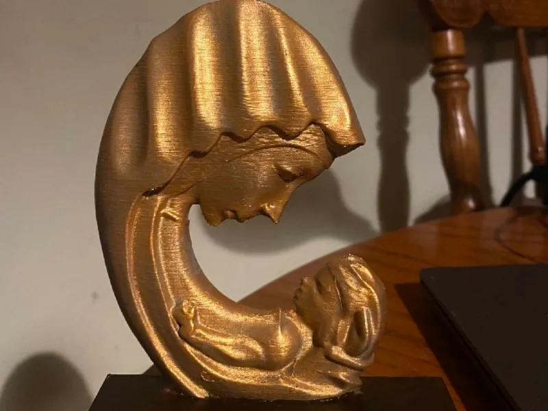 Our Lady and the Child Jesus Plaque