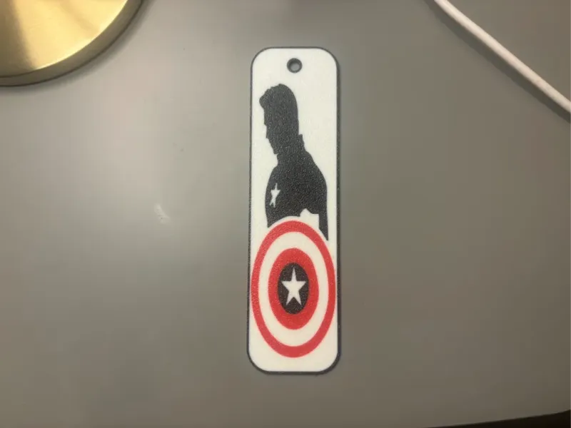 bookmark-captain-america