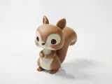 Chibi Squirrel Figurine Cute Animal 3D Printable-0