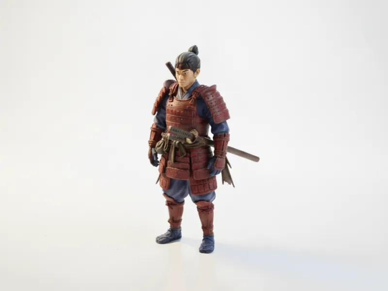 Ghost of Tsushima Samurai Figurine Gaming 3D Printable