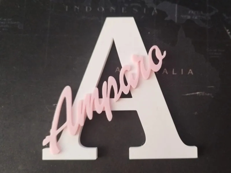 INICIAL A CON NOMBRE AMPARO
