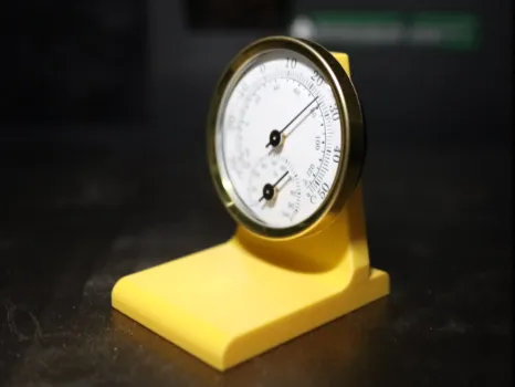 Universal Dial Thermometer Base Stand — No-Screw & M3 Versio