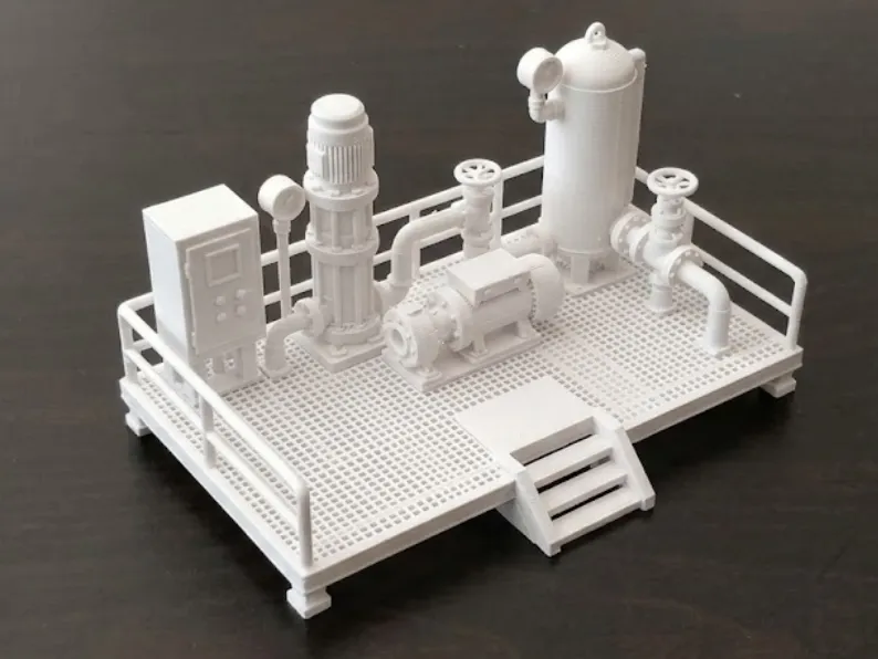 Artificial Lift Pump Station – Oil Production Facility