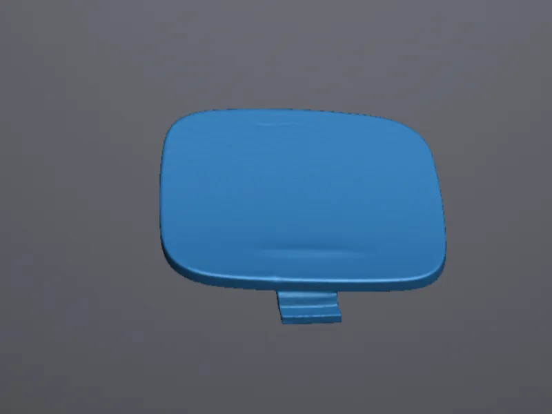 Volvo S60 II (2011-2013) Rear Bumper Tow Hook Cover - 3D Pri