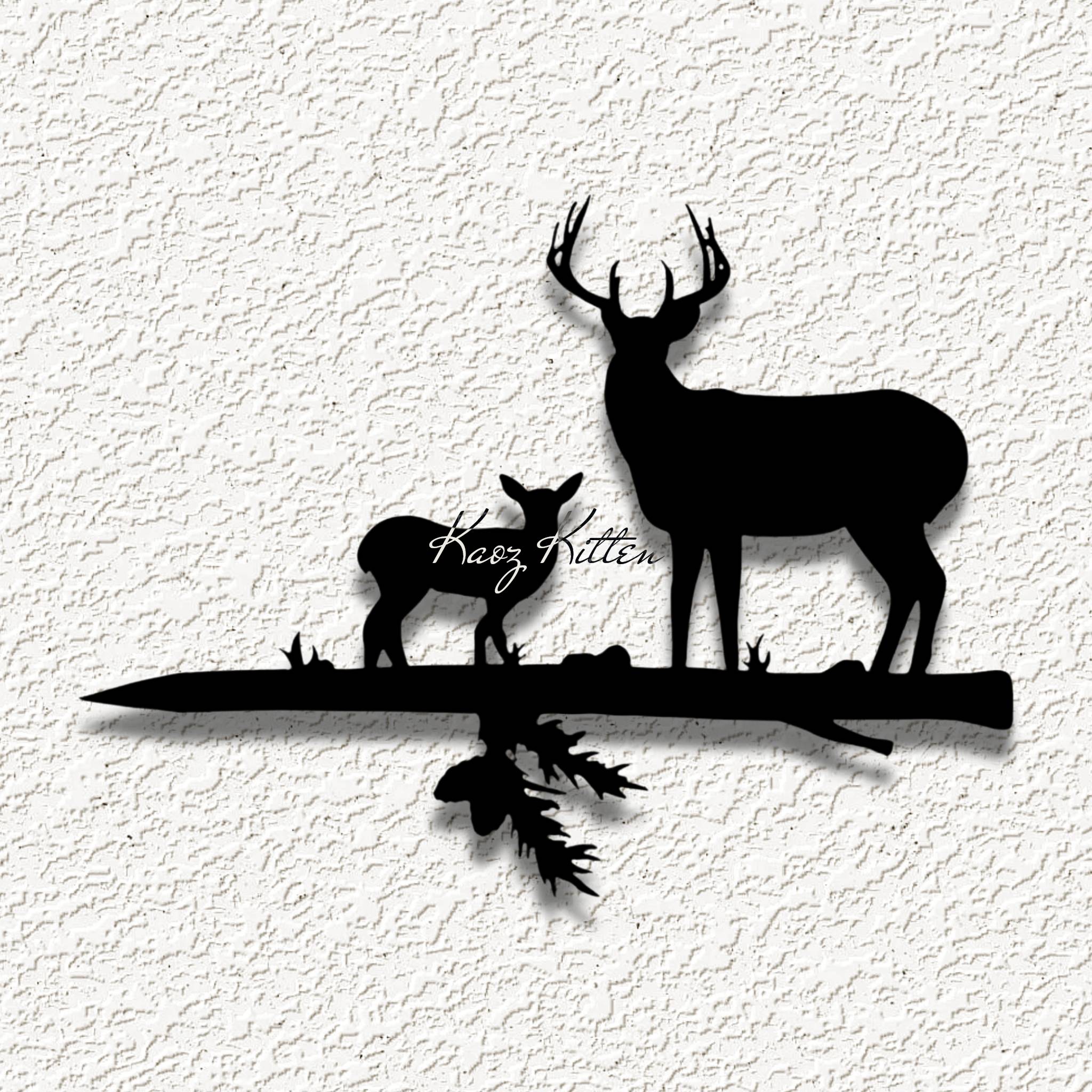 deer wildlife WALL ART HOME DECOR