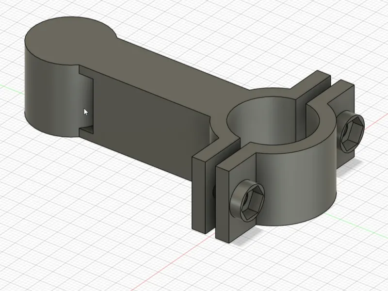 Secure LED Light Strap Mount for 22mm Handlebars
