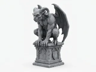 Gargoyle statue