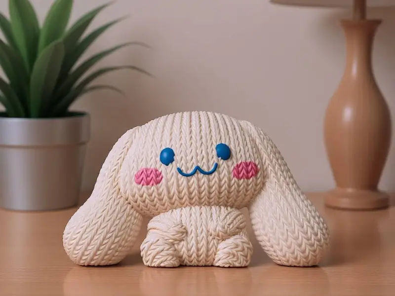 Cinnamoroll Knitted - Crochet - No Supports