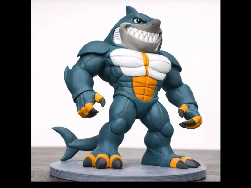 Sharkzilla – Titan Series (3D Printable Figure)