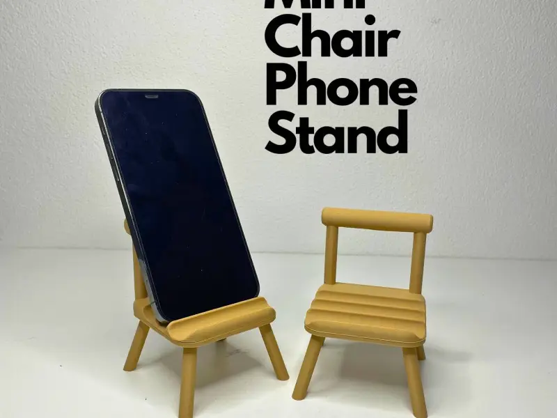 Mini Chair Phone Stand