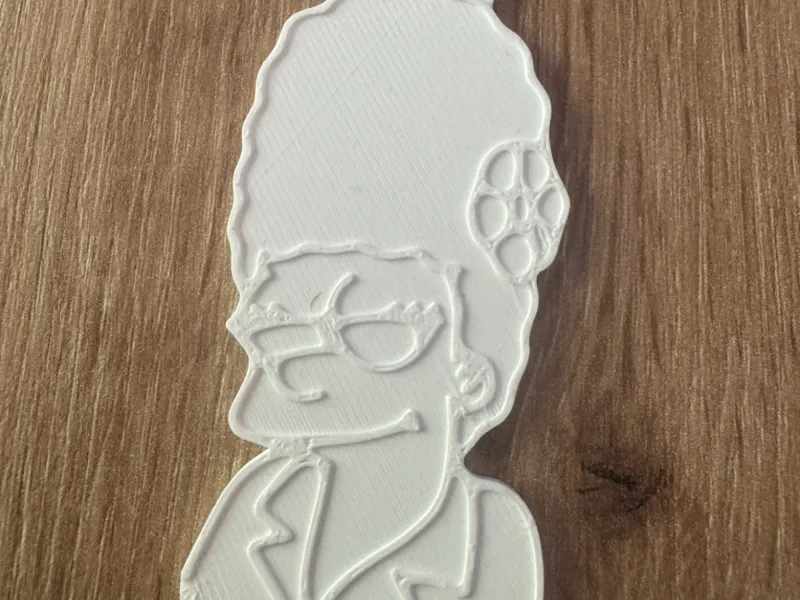 chaveiro marge simpson