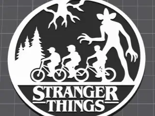Stranger-Things Coaster (Wht/Blk)